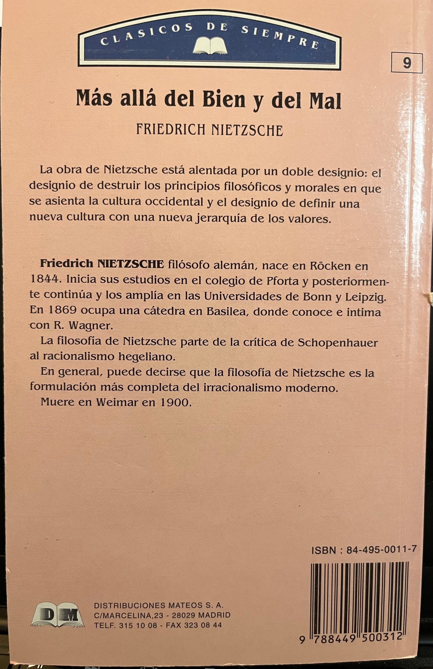 Más allá del bien y del mal