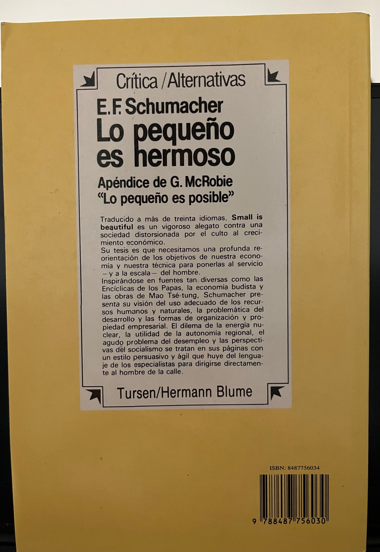 Lo pequeño es hermoso
