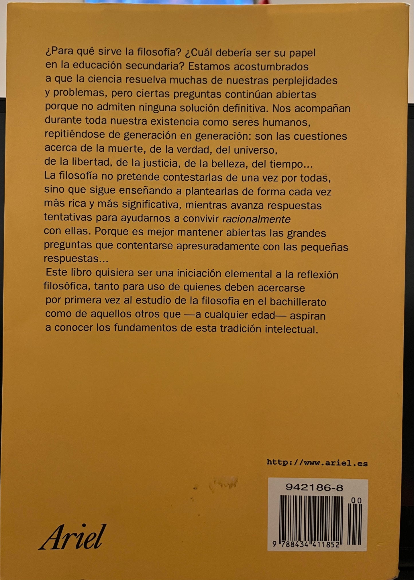 Las preguntas de la vida