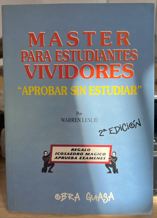 Master para estudiantes vividores