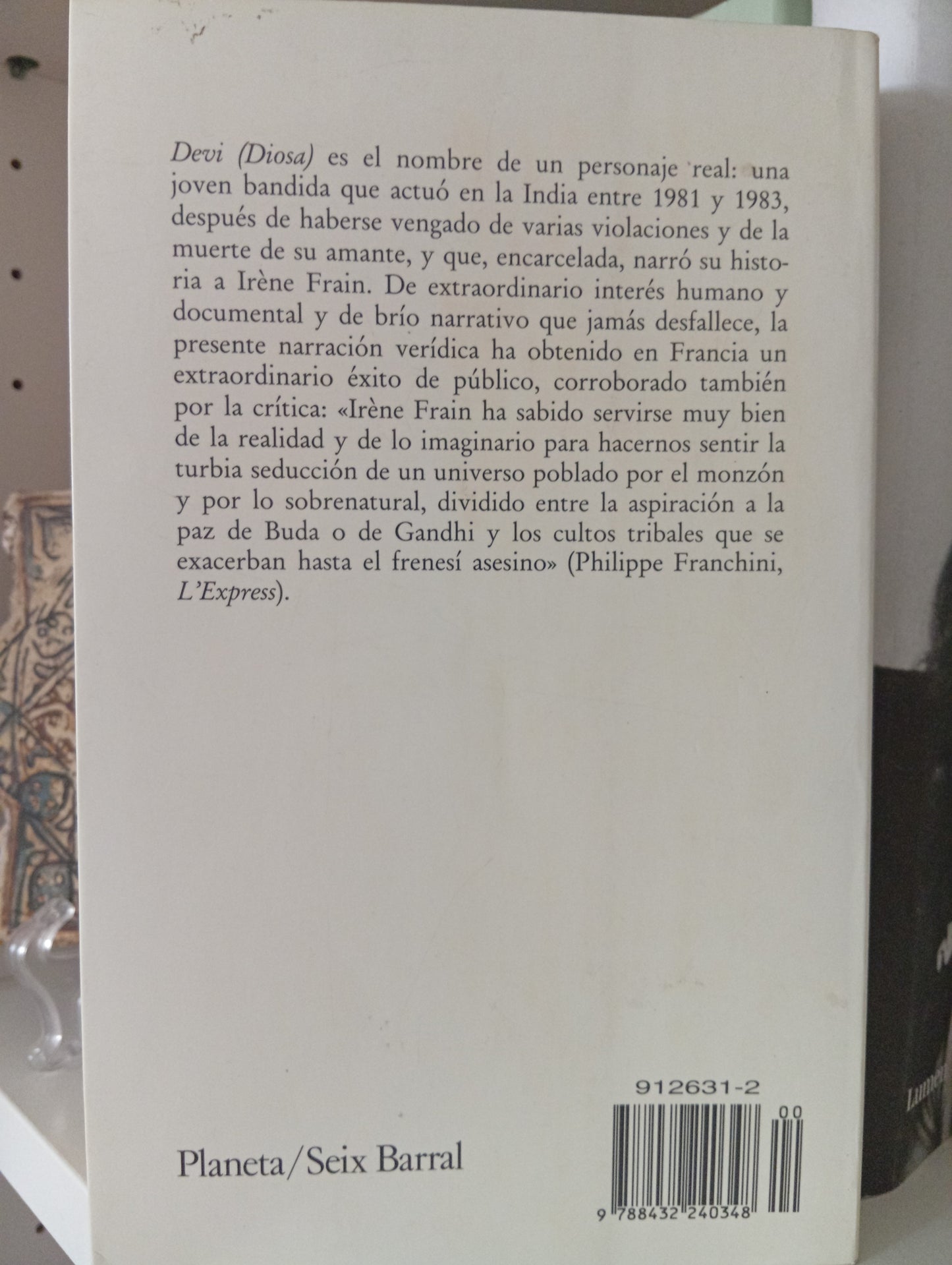 DEVI,relato de la venganza de una mujer