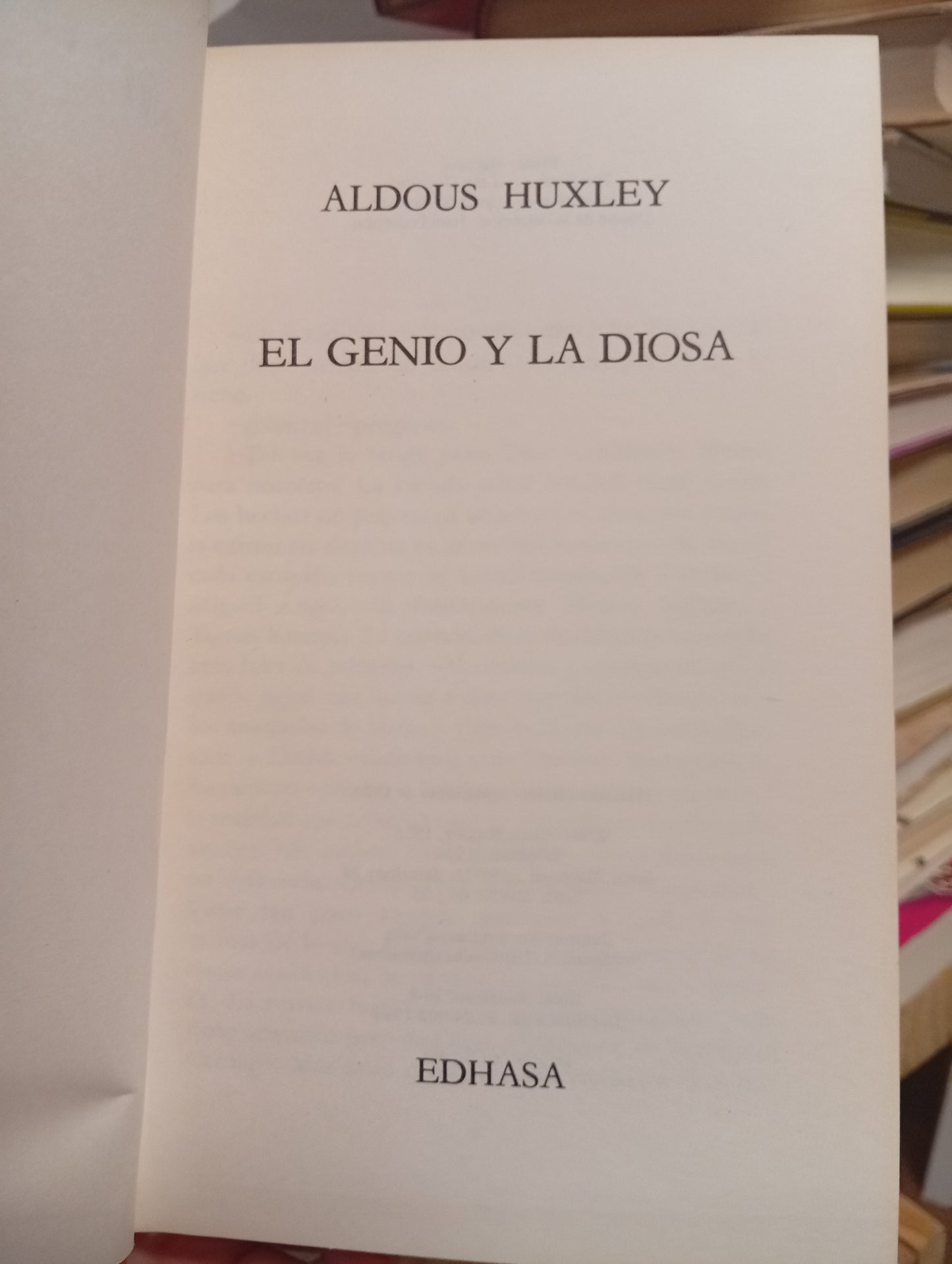 El genio y la diosa