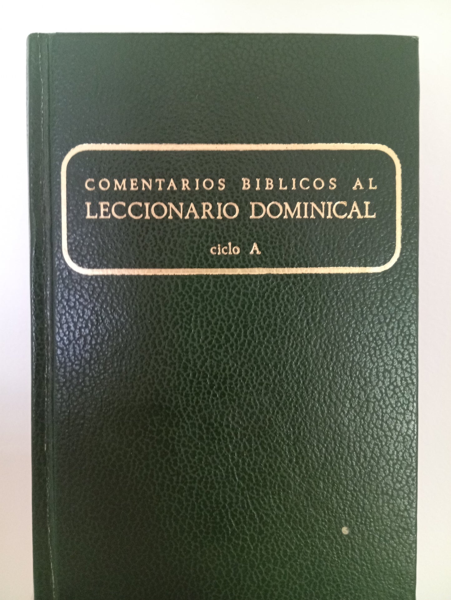 Comentarios bíblicos al leccionario dominical, ciclo A.