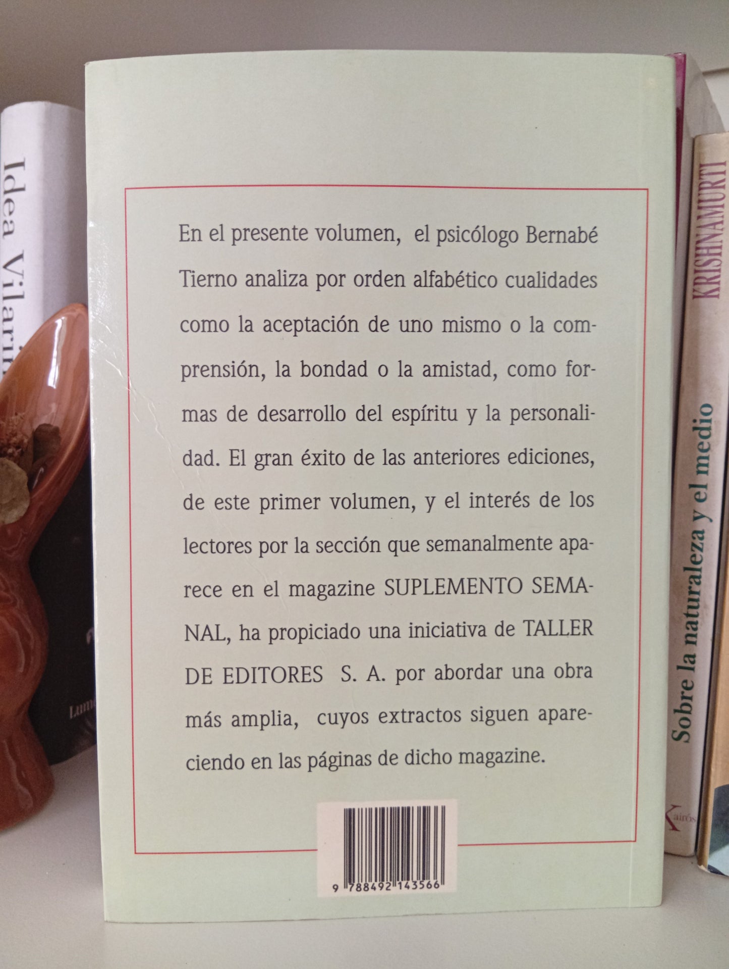 Valores humanos. Volumen I