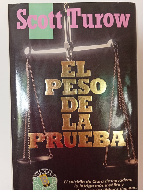 El peso de la prueba cover
