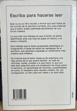 Escriba para hacerse leer