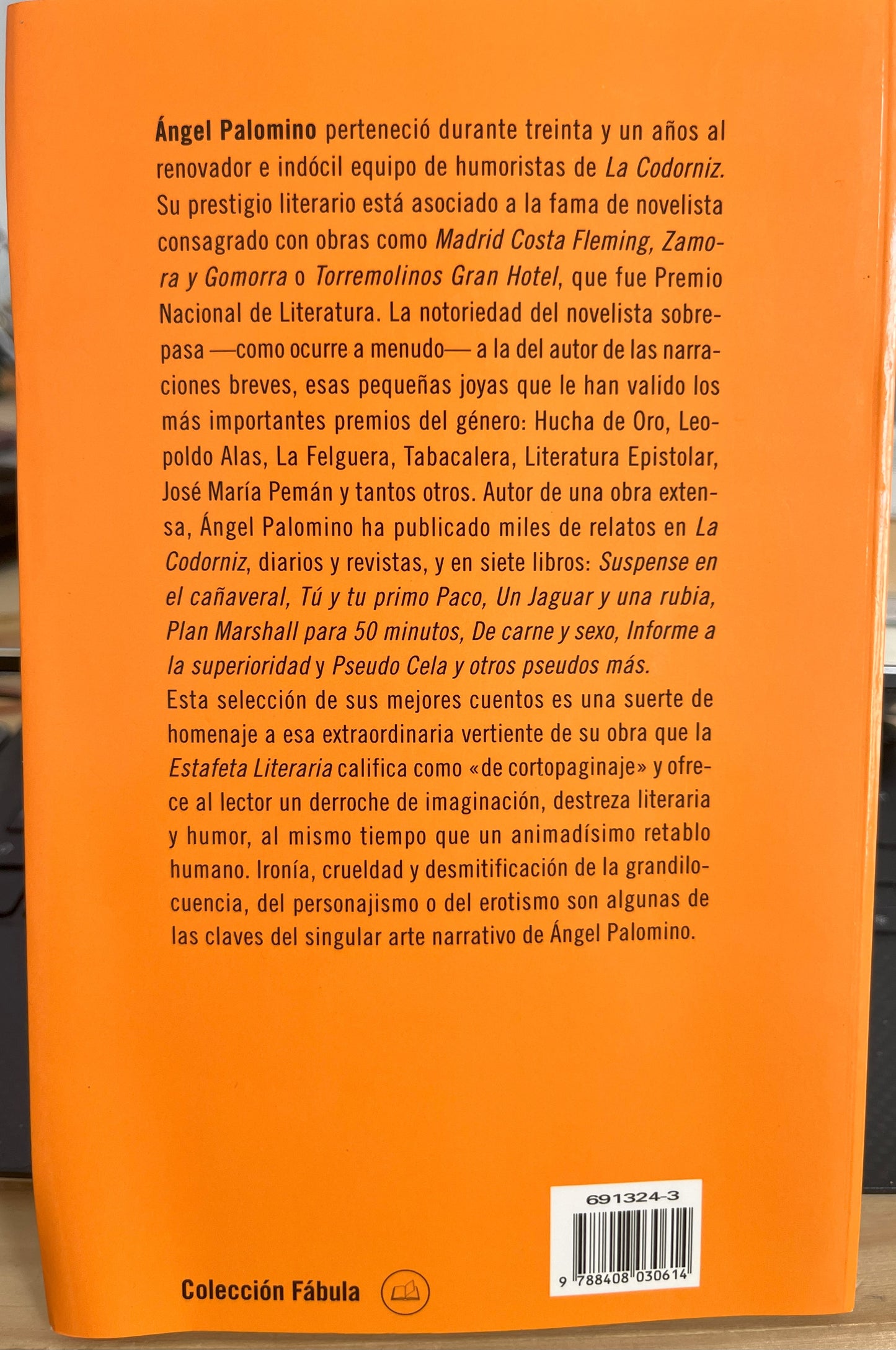 Los mejores cuentos de Ángel Palomino