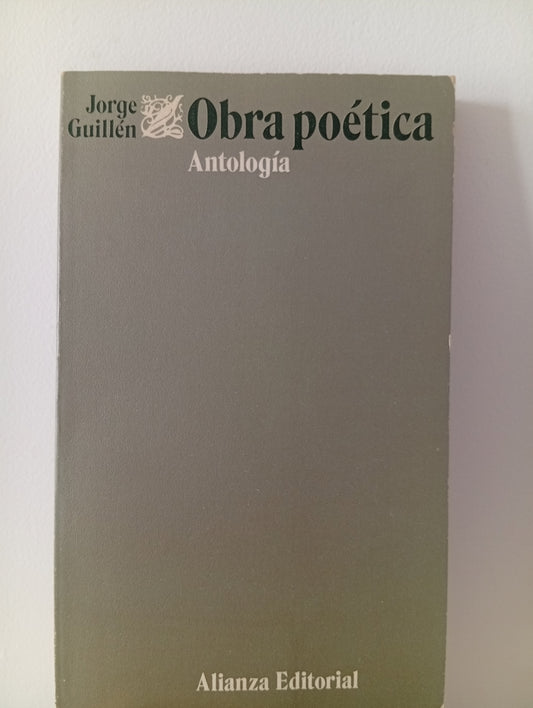 Obra poetica, Jorge Guillén
