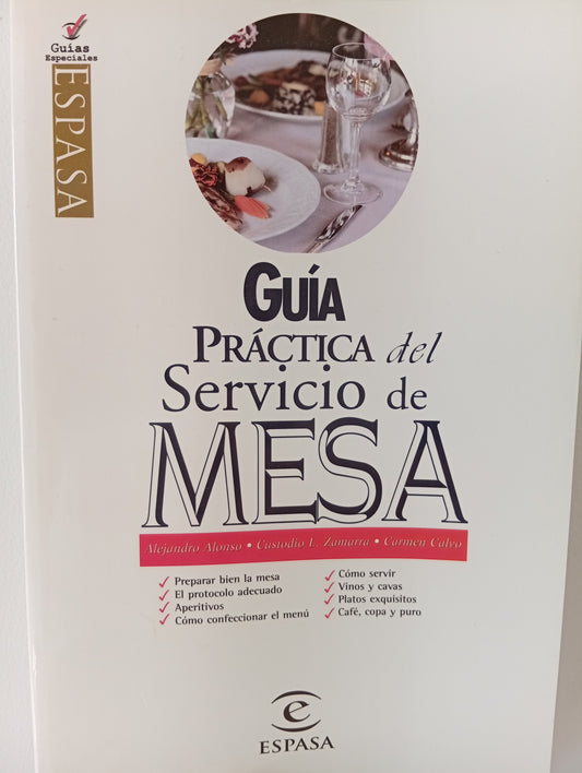 Guía práctica del servicio de mesa