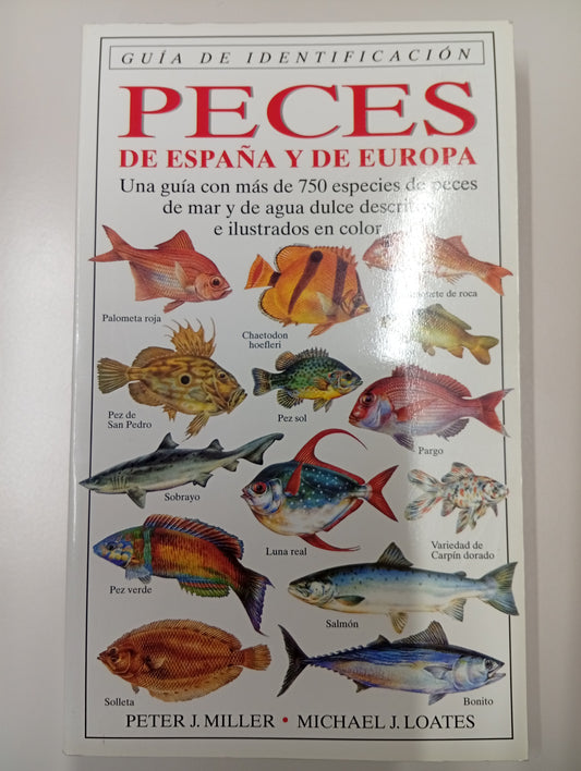 Peces de España y de Europa. Guía de identificación.