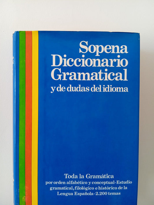 Sopena-Diccionario gramatical y de dudas del idioma