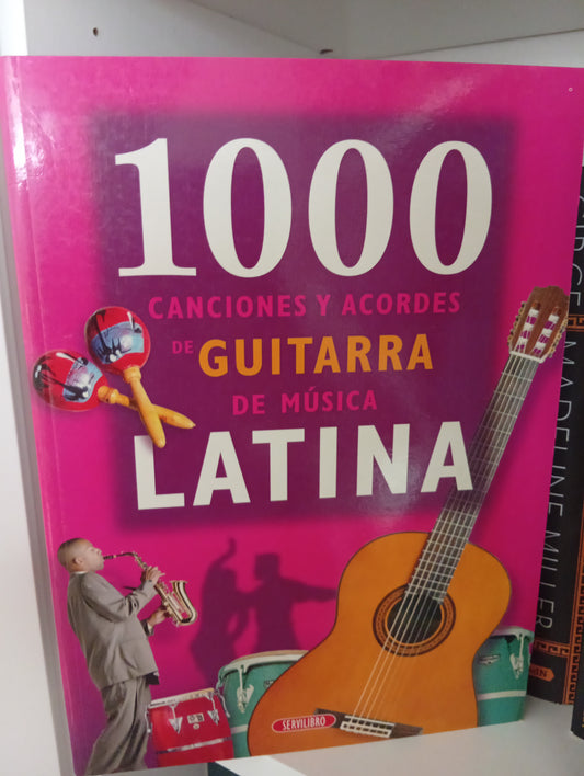1000 canciones y acordes de guitarra de música latina